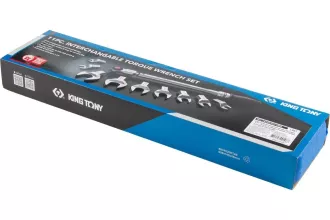 Динамометрическийключ King Tonyсерии Fit14х18мм60-340Нмкейс - 8